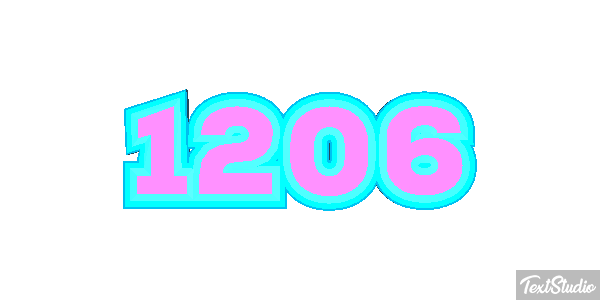 1206 Text effect