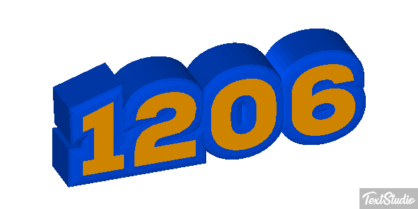 1206 Text effect