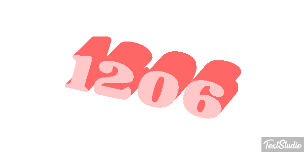 1206 Text effect