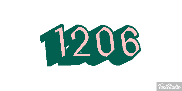 1206 Text effect