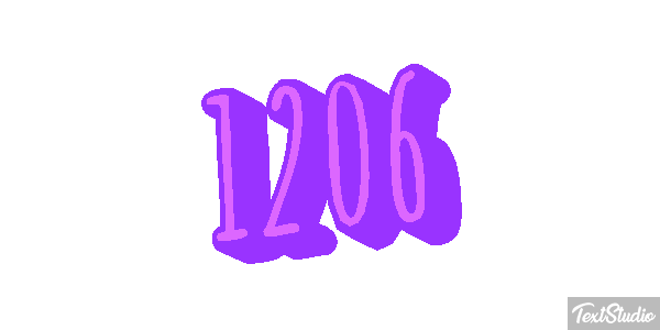 1206 Text effect