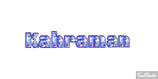 Kahraman Text effect