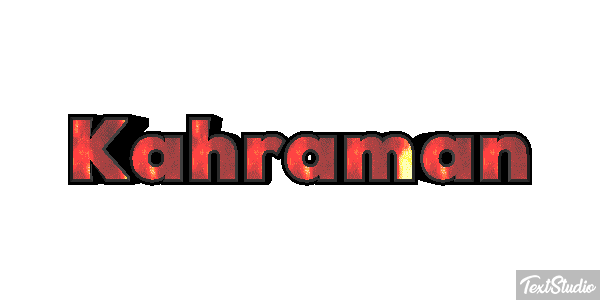 Kahraman Text effect