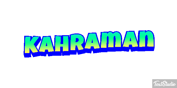 Kahraman Text effect