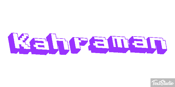 Kahraman Text effect