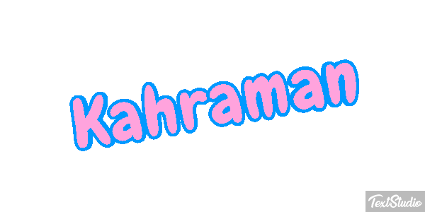 Kahraman Text effect