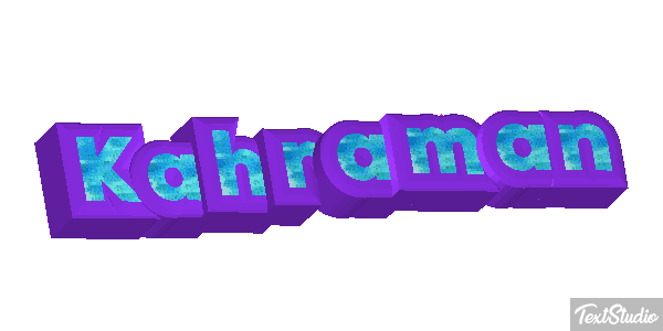 Kahraman Text effect