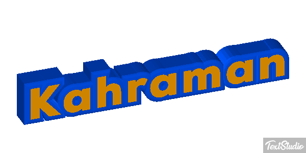 Kahraman Text effect