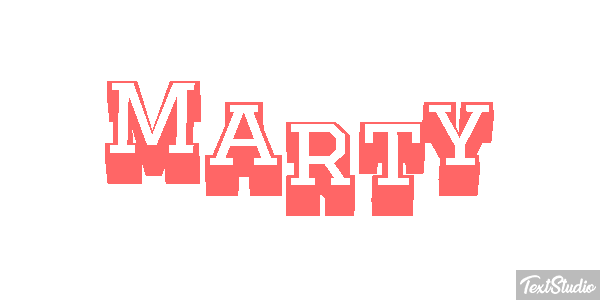 Marty Texteffekt