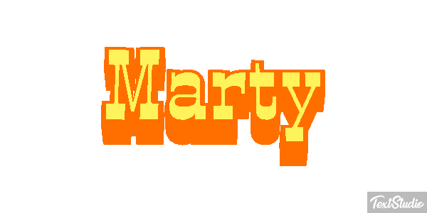 Marty Texteffekt