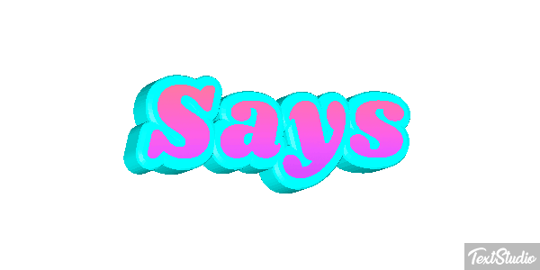 Says Tekst effect