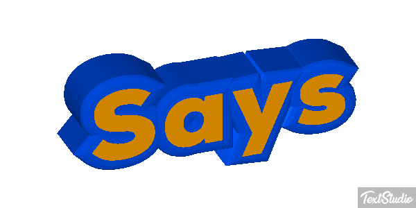 Says Tekst effect