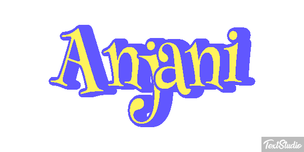 Anjani Text effect