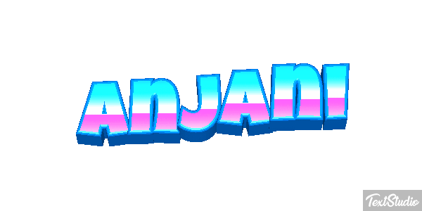 Anjani Text effect