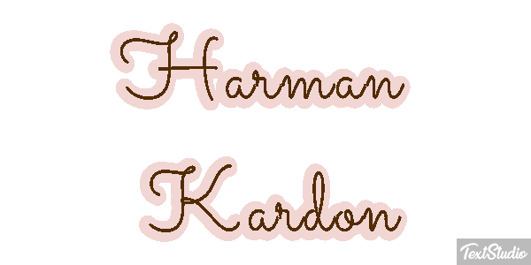 Harman Kardon Effet de texte