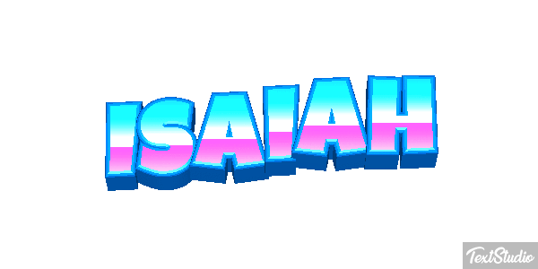 Isaiah Efecto de texto