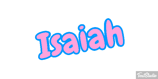 Isaiah Efecto de texto