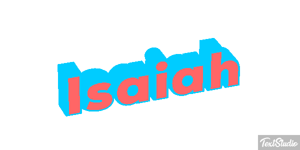 Isaiah Efecto de texto