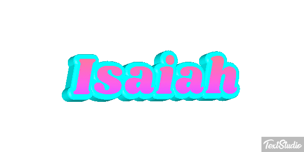 Isaiah Efecto de texto