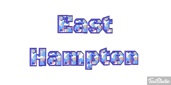 East Hampton Efekt tekstowy