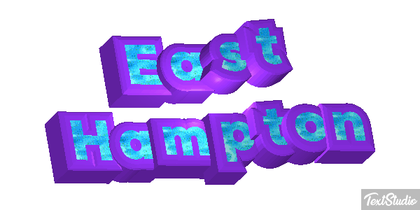 East Hampton Efekt tekstowy