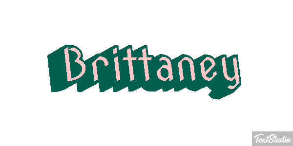 Brittaney Effet de texte