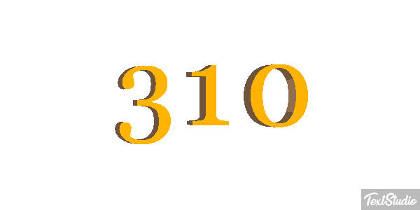 310 Efecto de texto