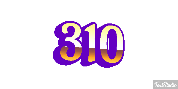 310 Efecto de texto