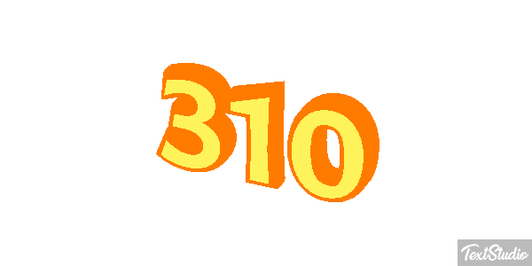 310 Efecto de texto