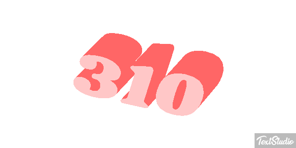 310 Efecto de texto