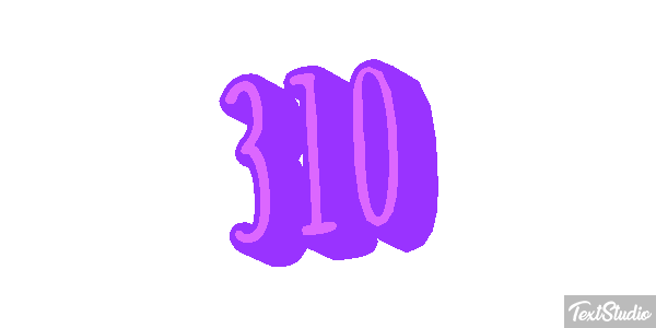 310 Efecto de texto