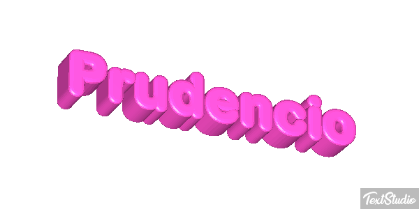 Prudencio Efecto de texto