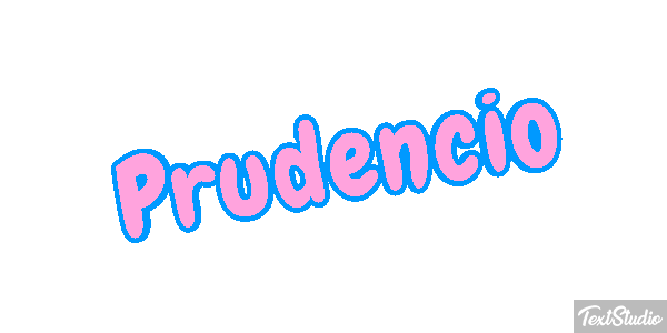 Prudencio Efecto de texto