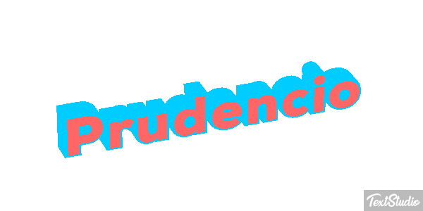 Prudencio Efecto de texto