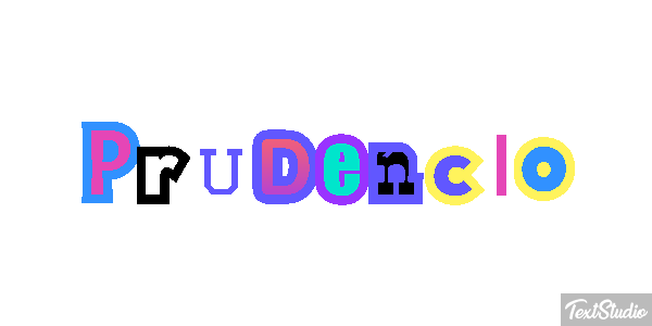 Prudencio Efecto de texto