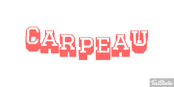Carpeau Effet de texte