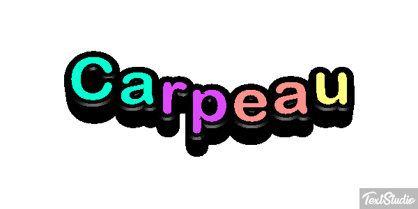 Carpeau Effet de texte