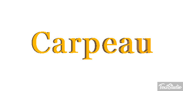 Carpeau Effet de texte