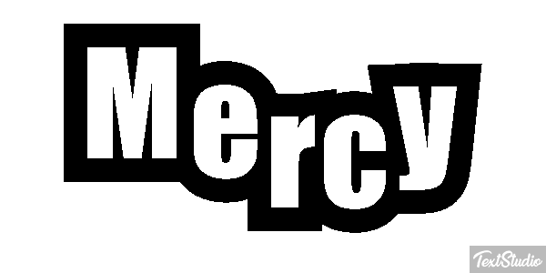 Mercy Text effect