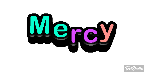 Mercy Text effect