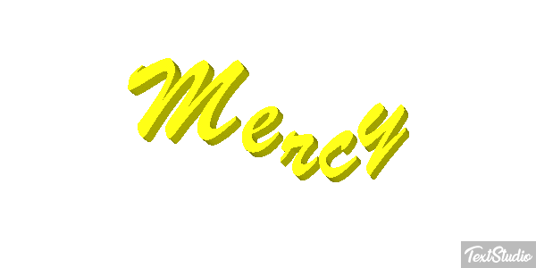Mercy Text effect