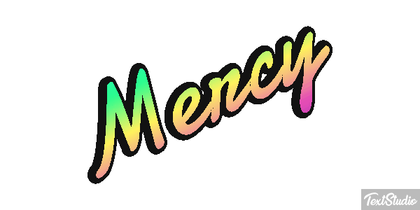 Mercy Text effect