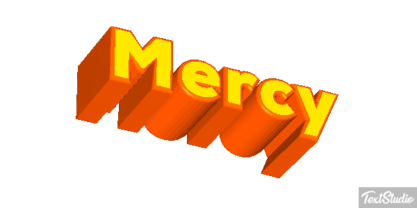 Mercy Text effect