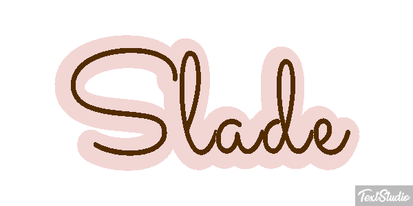 Slade Texteffekt