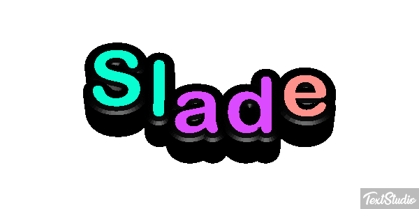Slade Texteffekt