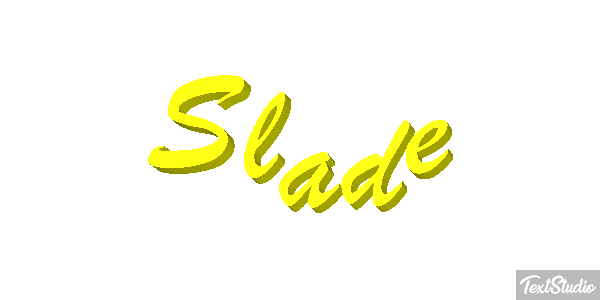 Slade Texteffekt