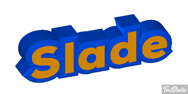 Slade Texteffekt