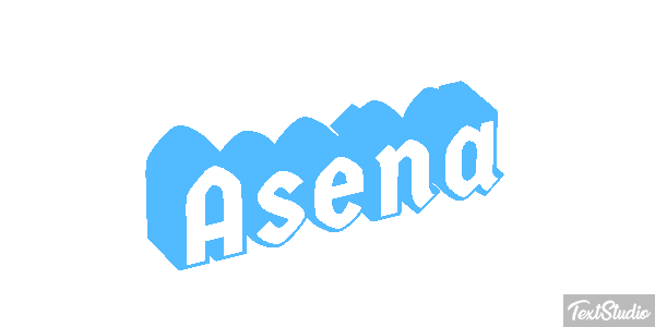 Asena Efecto de texto
