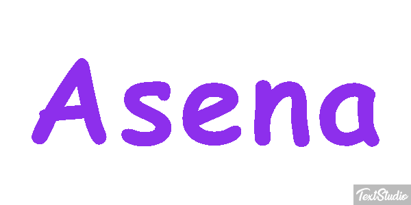 Asena Efecto de texto