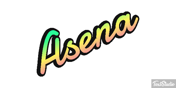 Asena Efecto de texto